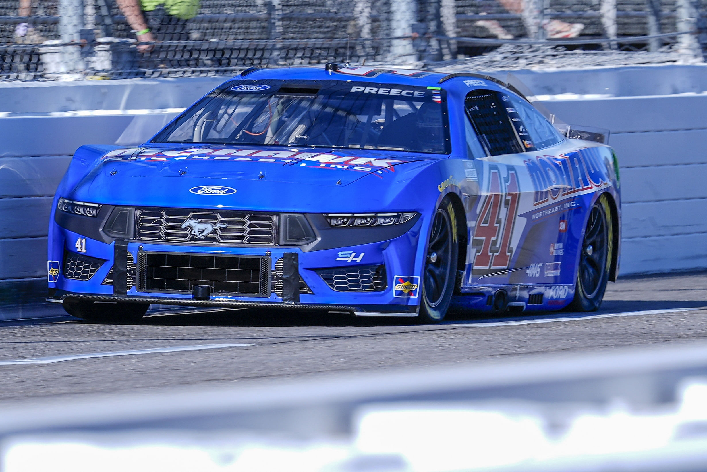 Ryan Preece drove the No. 41 for SHR in the NASCAR Cup Series - Source: Imagn